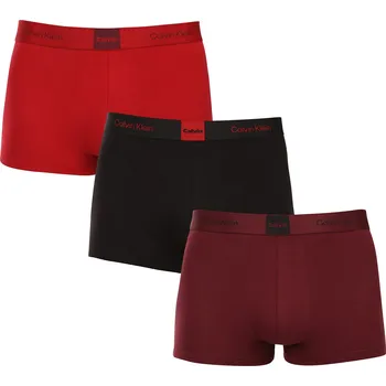 Boxerky 3PACK pánské boxerky Calvin Klein vícebarevné (NB4476-3U4) XXL NB4476-3U4 Možnost vrácení zboží ZDARMA do 120 dnů!