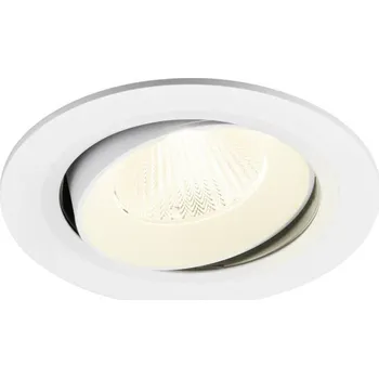 BIG WHITE (SLV) NUMINOS MOVE L Stropní vestavné svítidlo, 4000 K, 40°, IP20, kulaté, bílé 1009859