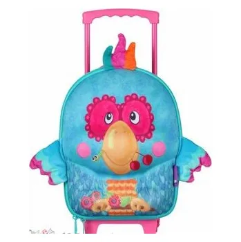 OKIEDOG Kufr na kolečkách malý - Papoušek