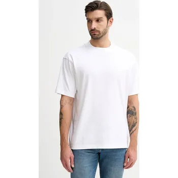 Pánské tričko Bavlněné tričko BOSS Orange Te_Dye_ 50521805 béžová 01B, vel. XXXL