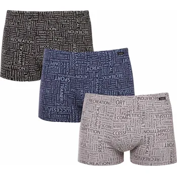 Boxerky 3PACK pánské boxerky Andrie vícebarevné (PS 5696) L Možnost vrácení zboží ZDARMA do 120 dnů!
