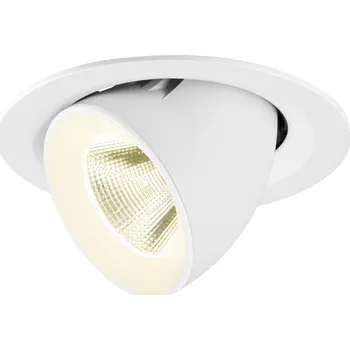 BIG WHITE (SLV) NUMINOS GIMBLE M Stropní vestavné svítidlo, 4000 K, 20°, bílá 1009587