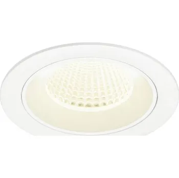 BIG WHITE (SLV) NUMINOS M Stropní vestavné svítidlo, 4000 K, 40°, IP20, kulaté, bílé 1009644