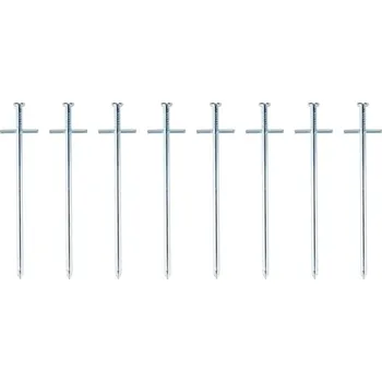 KOLÍKY KE STANU 18CM SADA 8KS KOVOVÉ CAMP ACTIVE