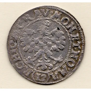 Moravské stavy – 12 krejcar 1620, Olomouc 4 g