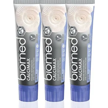 zubní pasta BIOMED Calcimax 3× 100 g