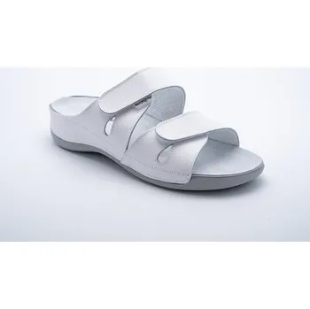 Dámská obuv MEDISTYLE dámská zdravotní pantofel ELEN Barva: Bílá, Velikost EU: 39