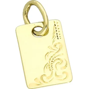 Přívěsek Goldstore Zlatý drobný přívěsek malá destička Váha: 0.25 g