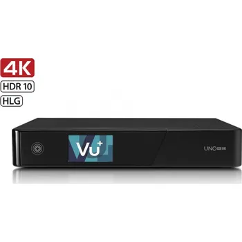 Satelitní přijímač VU+ UNO 4K SE 1x Dual FBC-S / S2X tuner AB-COM