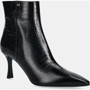 Dámské kozačky Kožené kotníkové boty Baldinini D6B122P7COCC.0000 černá 99X, EUR 37