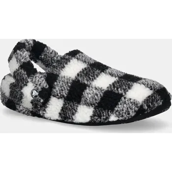 Pánské pantofle Pantofle Crocs Classic Buff Check Cozzzy Slipper bílá barva, 210755 210755.066 00X, EUR 41/42