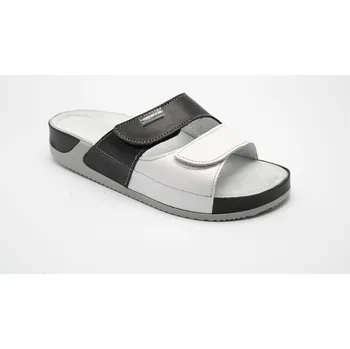 Dámské pantofle MEDISTYLE zdravotní dámská pantofel INGRID Barva: Černo-bílá, Velikost EU: 36