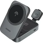 Nabíječka DUDAO A11 Max 15W 3v1 indukční MagSafe - šedá