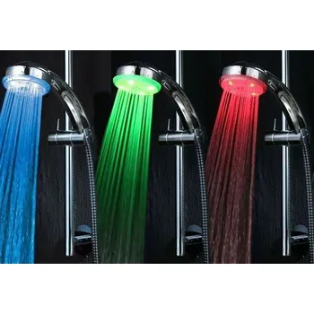 Sprchová hlavice EUROSONIC Barevná svítící LED sprcha