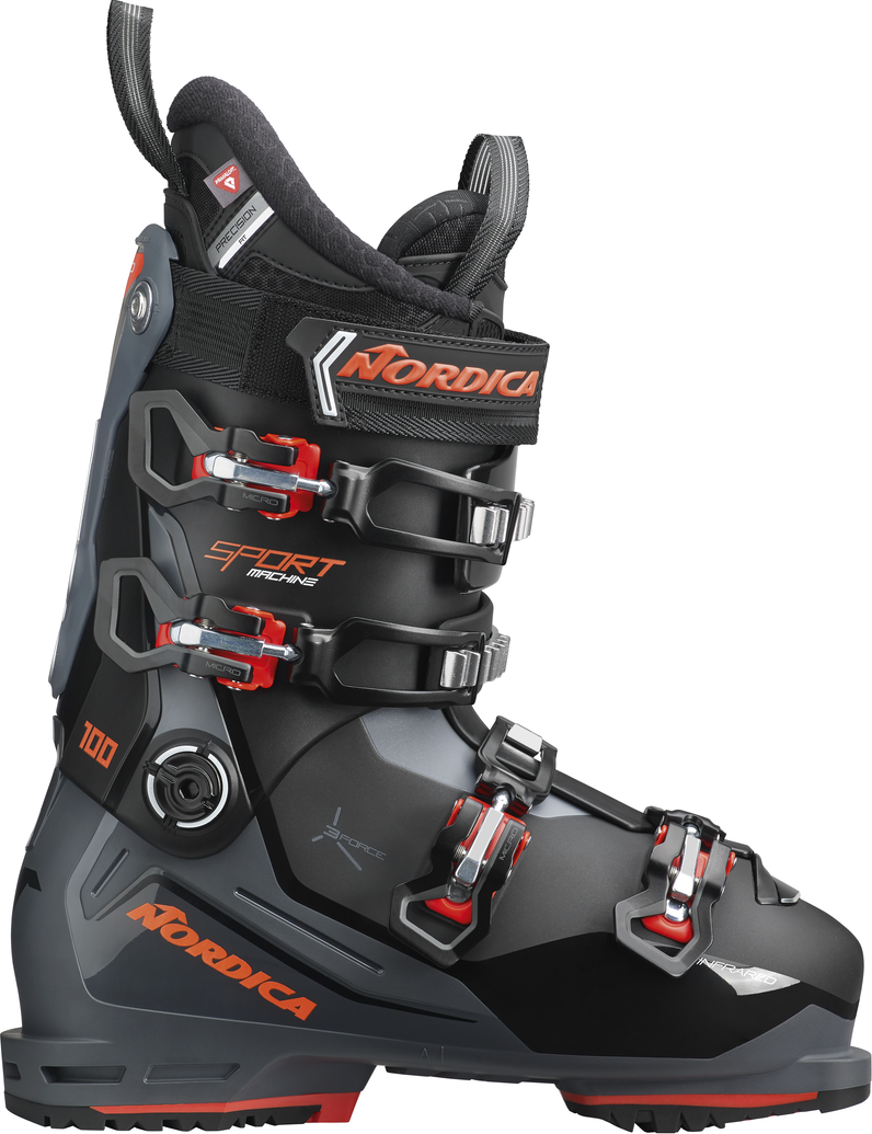 Lyžařské boty Nordica SPORTMACHINE 3 100 (GW) - 290, black/grey/red