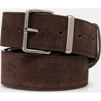 Opasek Semišový pásek Answear.LAB dámský, hnědá barva wz1a.cms 89X, vel. ONE SIZE