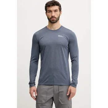 Pánské tričko Sportovní tričko s dlouhým rukávem Jack Wolfskin Sky Thermal oranžová barva, 1808682 59X, vel. M
