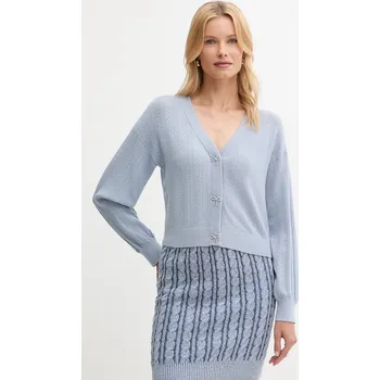 Dámské oblečení Kardigan Guess LYLA W5YR01.Z2ZK2 fialová 54X, vel. L