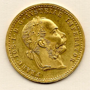 František Josef I. – dukát, Vídeň, 1883 3,479 g