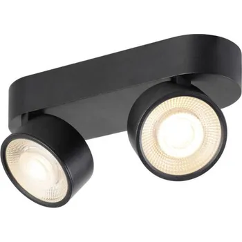 BIG WHITE (SLV) KALU 2.0 Přisazené nástěnné a stropní svítidlo, PHASE, 2700 K, 19 W, 36°, černé 1010264