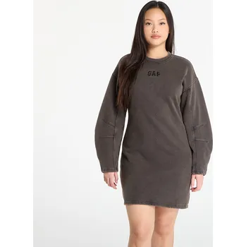 Oblečení a móda Šaty GAP Heavyweight Sweatshirt Dress Black XS