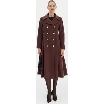 Dámské oblečení Rinascimento Kabát pro přechodné období CFC0126730003 Hnědá Regular Fit M