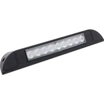 Přídavný světlomet LED světlo 12-24V do karavanu nebo lodě černé, délka 255mm