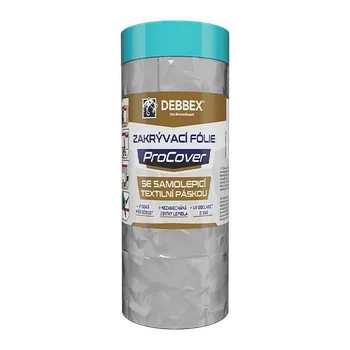 Zakrývací fólie na malování DEN BRAVEN Zakrývací fólie s textilní páskou PROCOVER 140 cm x 33 m (B915FUV)