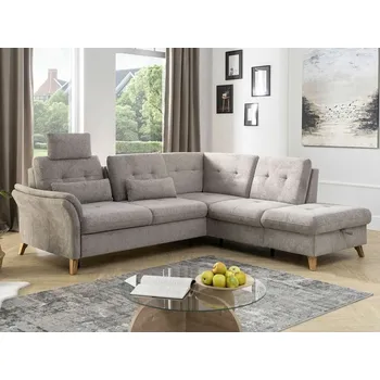 Sedací souprava Rohová sedací souprava s nastavitelnou hloubkou sedáku HEDEN Pravý roh