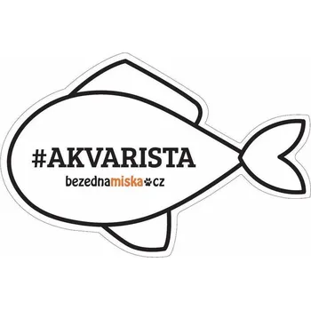 Hračka pro psa Nálepka na auto #AKVARISTA