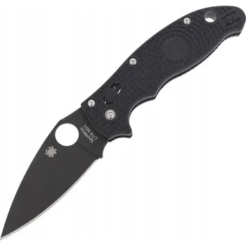 kapesní nůž Spyderco C101PBBK2 Manix 2 Lightweight Black kapesní nůž 8,6 cm, DLC, celočerná, FRN