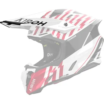 Příslušenství k helmě na motorku kšilt pro přilbu TWIST 3, AIROH (Thunder - červený lesklý)