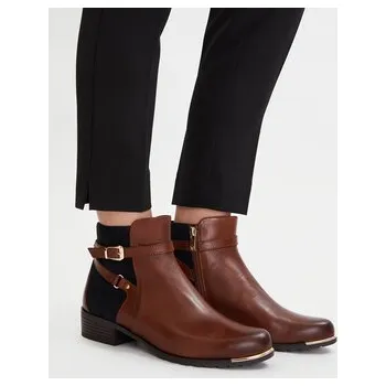 Dámské kozačky Polokozačky Caprice 9-25308-43 Hnědá 36