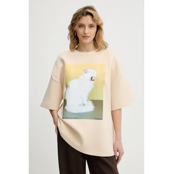 Tričko MUNTHE RAPLOI 254112525463 béžová 02X, vel. 38