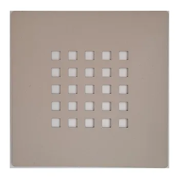 Sprchová vanička GELCO Krytka sifonu MITIA světle šedá