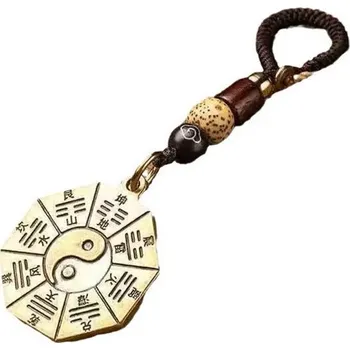 Lapač snů Přívěsek na klíče - Amulet Yin Yang Bagua