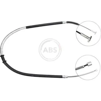 Lanko parkovací brzdy Tažné lanko, parkovací brzda A.B.S. K17437