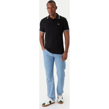 Pánské tričko Lacoste Polokošile PH9875 Černá Regular Fit 8