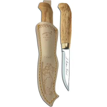 Pracovní nůž Marttiini Lynx 121, pevný nůž s koženým pouzdrem 121010