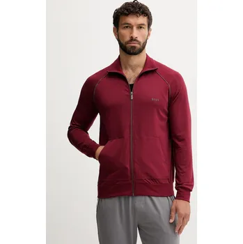 Pánská mikina Mikina BOSS Mix&Match Jacket Z šedá barva, hladká, 50515307 83X, vel. M