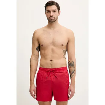 Pánské kraťasy Plavkové šortky HUGO FAB šedá barva 50500973 33A, vel. L