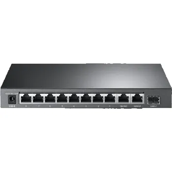 Počítač TP-Link TL-SL1311MP 8xFE POE+ 124W 2xGb nonPOE,1xSFP CCTV switch TP-LINK