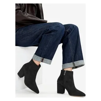 Dámské kozačky Polokozačky Nine West CEO-ZAKIA-01 Černá 37