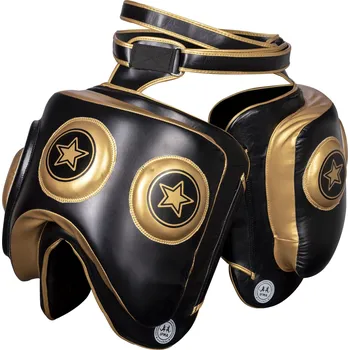 Top Ten IFMA chrániče stehen Kao - černá/zlatá One Size