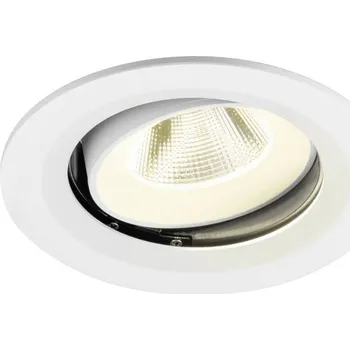 BIG WHITE (SLV) NUMINOS MOVE M Stropní vestavné svítidlo, 4000 K, 20°, IP20, kulaté, bílé 1009695