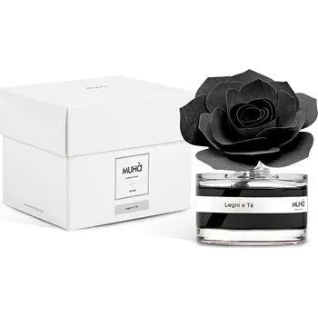 Aroma difuzér Muhà Rose difuzér s dřevěnou růží Legni e Tè Objem: 50 ml