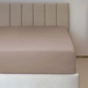 Prostěradlo Jiří Polášek Jersey prostěradlo LYCRA béžová 10 Velikost: 100x200 na výšku 15-18 cm