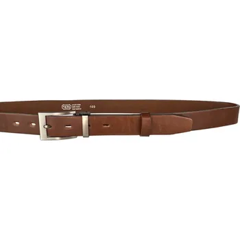 Opasek PENNY BELTS Pánský kožený opasek 30-100-3-48 hnědý - 110 cm