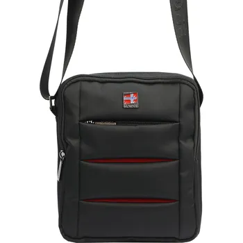 Pánská textilní crossbody taška Nordee - černá