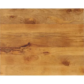 Konferenční stolek vidaXL Stolní deska 90x80x2,5 cm obdélníková hrubé mangovníkové dřevo [371351] Barva: Mangovníkové dřevo (dubová povrchová úprava)